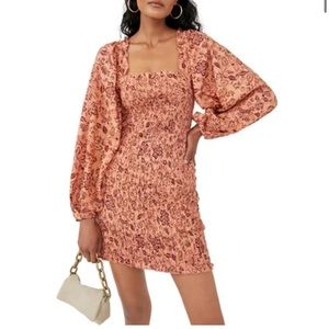 “Smock it to me” mini dress